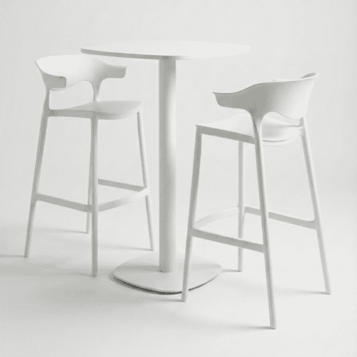 STOLIK FLOW COCKTAIL WHITE