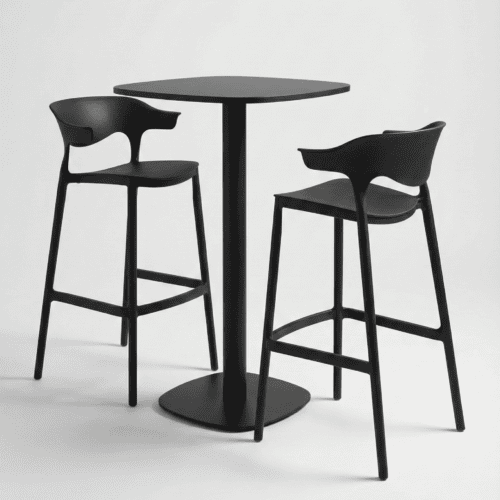 STOLIK FLOW COCKTAIL BLACK