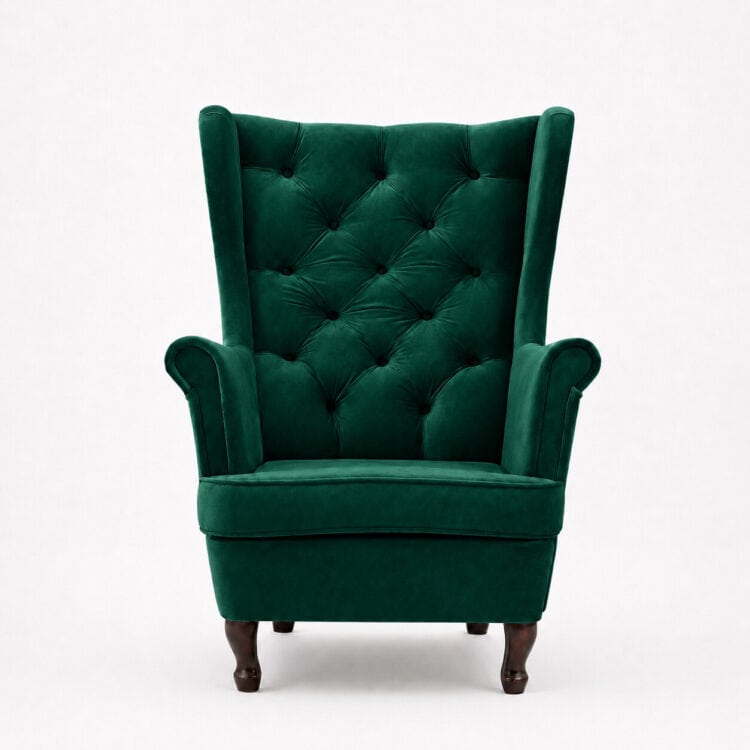 FOTEL HAMPTON BOTTLE GREEN