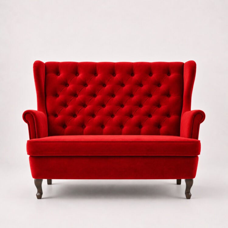 SOFA HAMPTON ROYAL RED