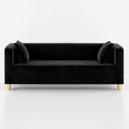 SOFA CUBO VELVET – BLACK