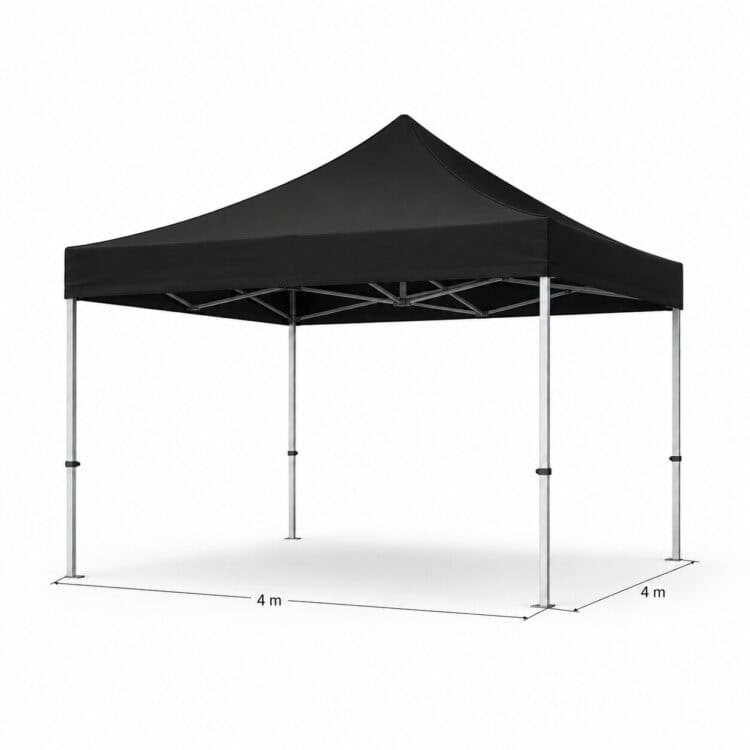 Namiot Mastertent Black 4x4m