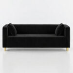 SOFA CUBO VELVET – BLACK