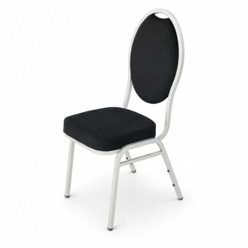 KRZESŁO VELVET BLACK