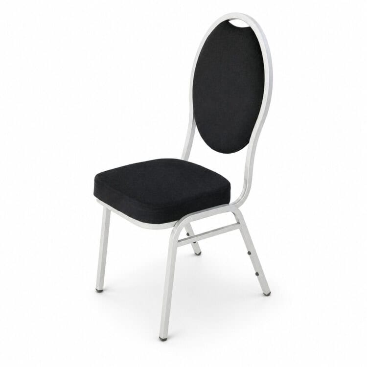 KRZESŁO VELVET BLACK