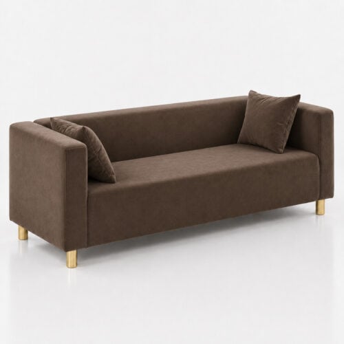 Sofa Cubo Velvet Mocha