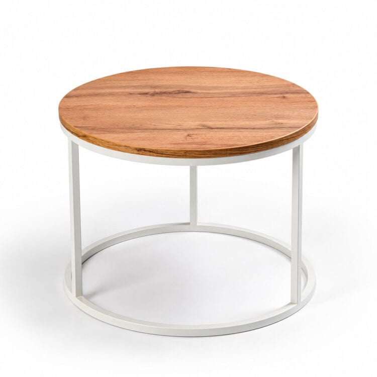 Stolik Roundi white wood