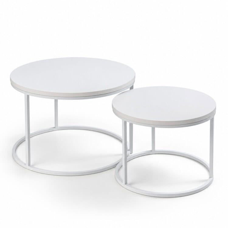 STOLIKI ROUNDI WHITE
