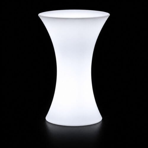 STOLIK ROUND COCKTAIL LED