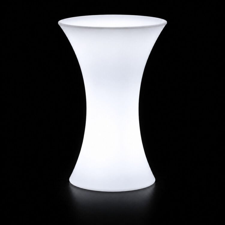 STOLIK ROUND COCKTAIL LED