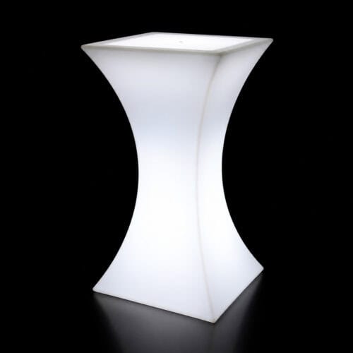 STOLIK SQUARE COCKTAIL LED