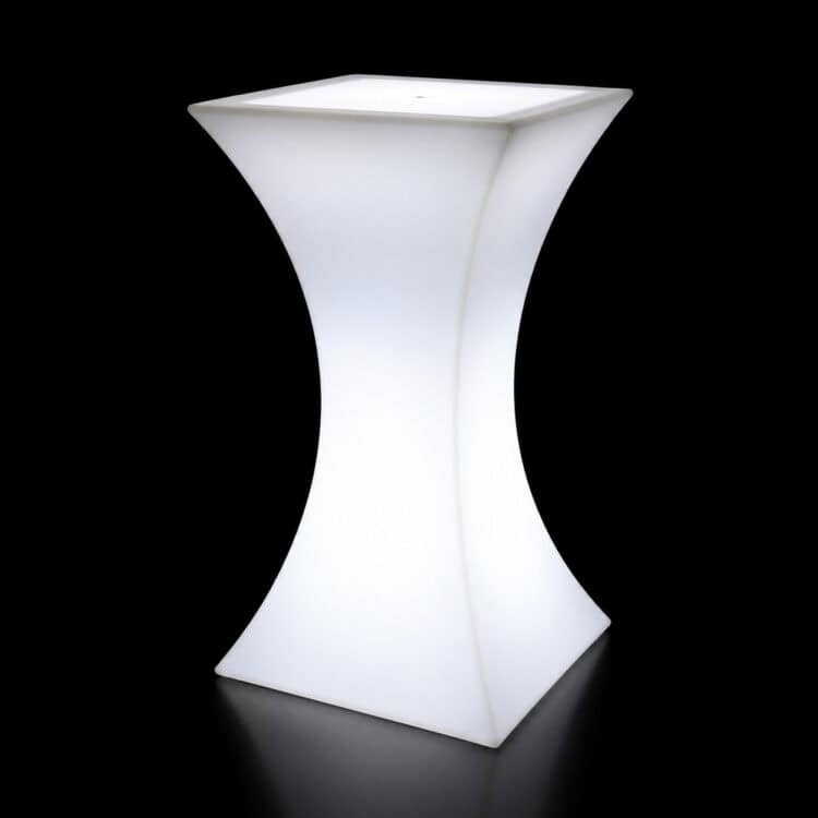 STOLIK SQUARE COCKTAIL LED