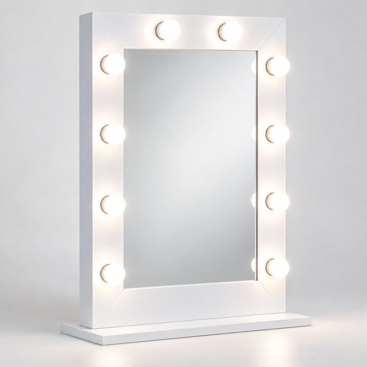 LUSTRO SOLED MAKE UP STAND WHITE