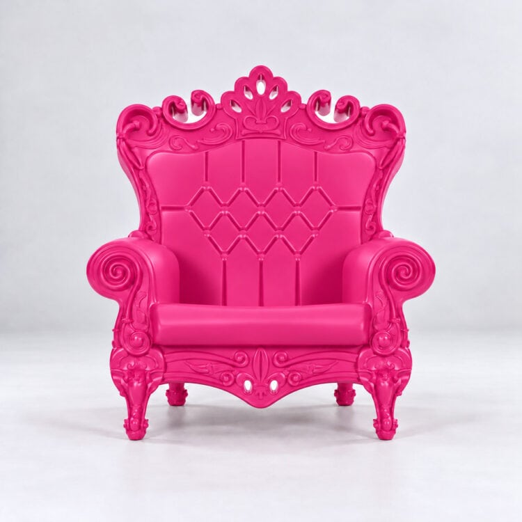 różowy-fotel-throne-pink-venom-wypożyczalnia-eventomat