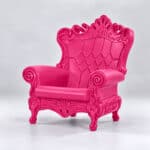 FOTEL THRONE PINK VENOM