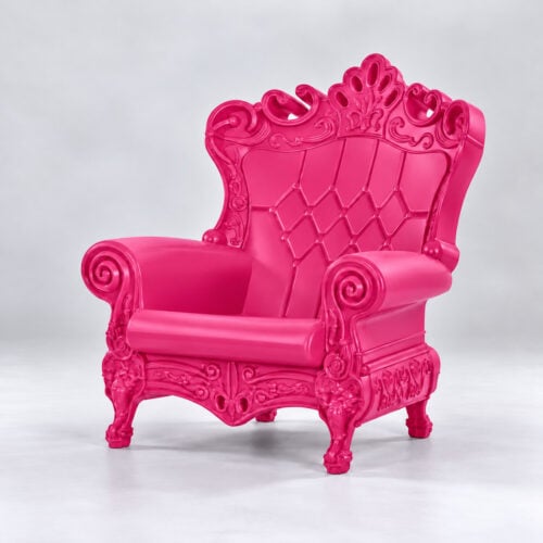FOTEL THRONE PINK VENOM