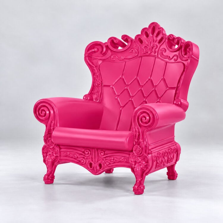 FOTEL THRONE PINK VENOM